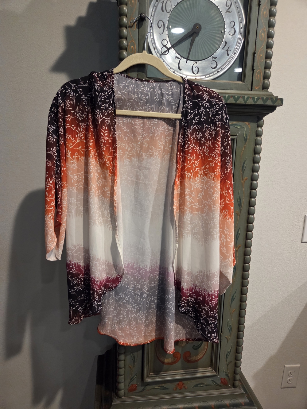 Women’s Ombre Floral Lightweight Wrap  - Multi-Color